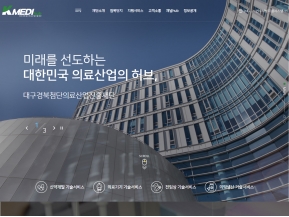 KMEDI hub 대구경북첨단의료산업진흥재단					 					 인증 화면